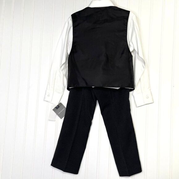 Van Heusen | Toddler Boys 4-pc. Formal Black 4-Piece Suit Set Size 5T-NWT - Picture 15 of 15